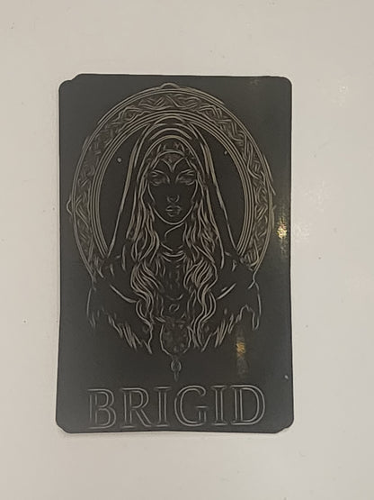Deity Metal Cards - Celtic Pantheon