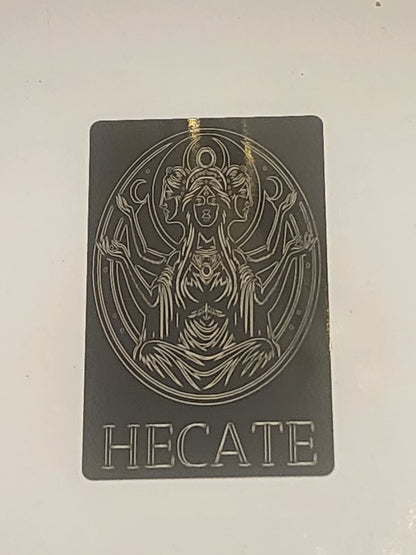 Deity Metal Cards - Greek Pantheon