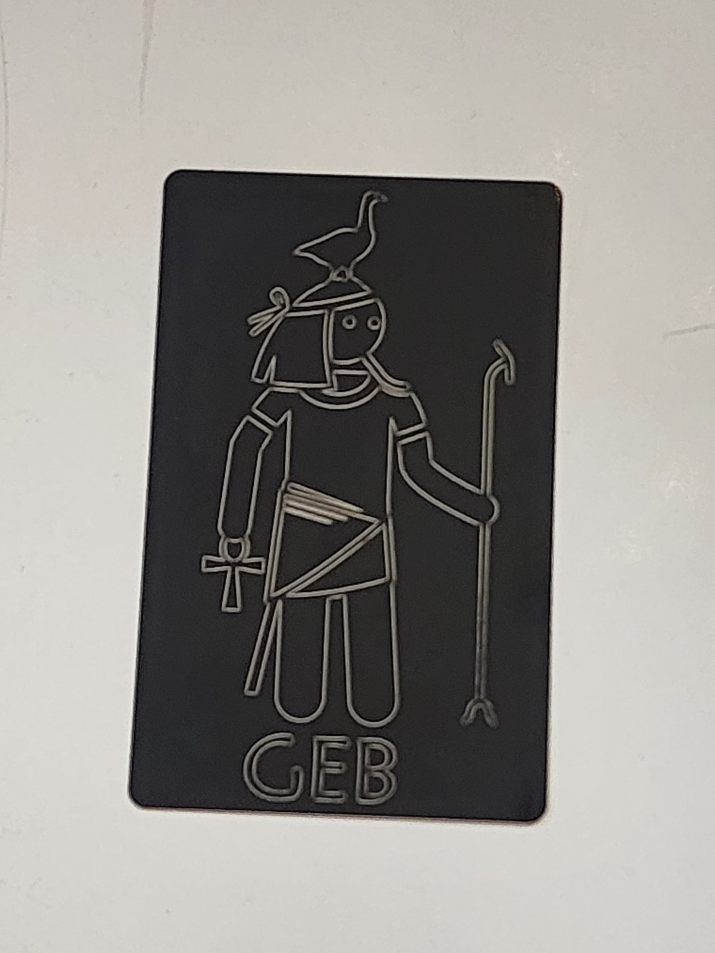 Deity Metal Cards - Egyptian Pantheon
