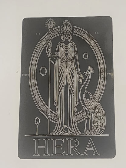Deity Metal Cards - Greek Pantheon