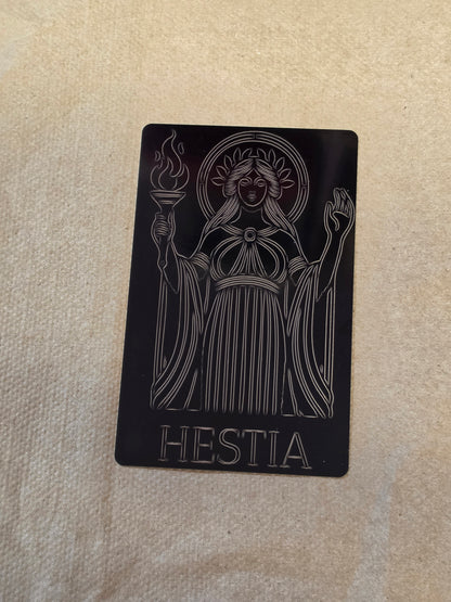 Deity Metal Cards - Greek Pantheon