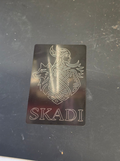 Deity Metal Cards - Norse Pantheon