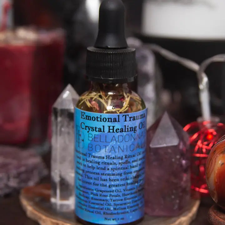 Emotional Trauma Crystal Healing Oil